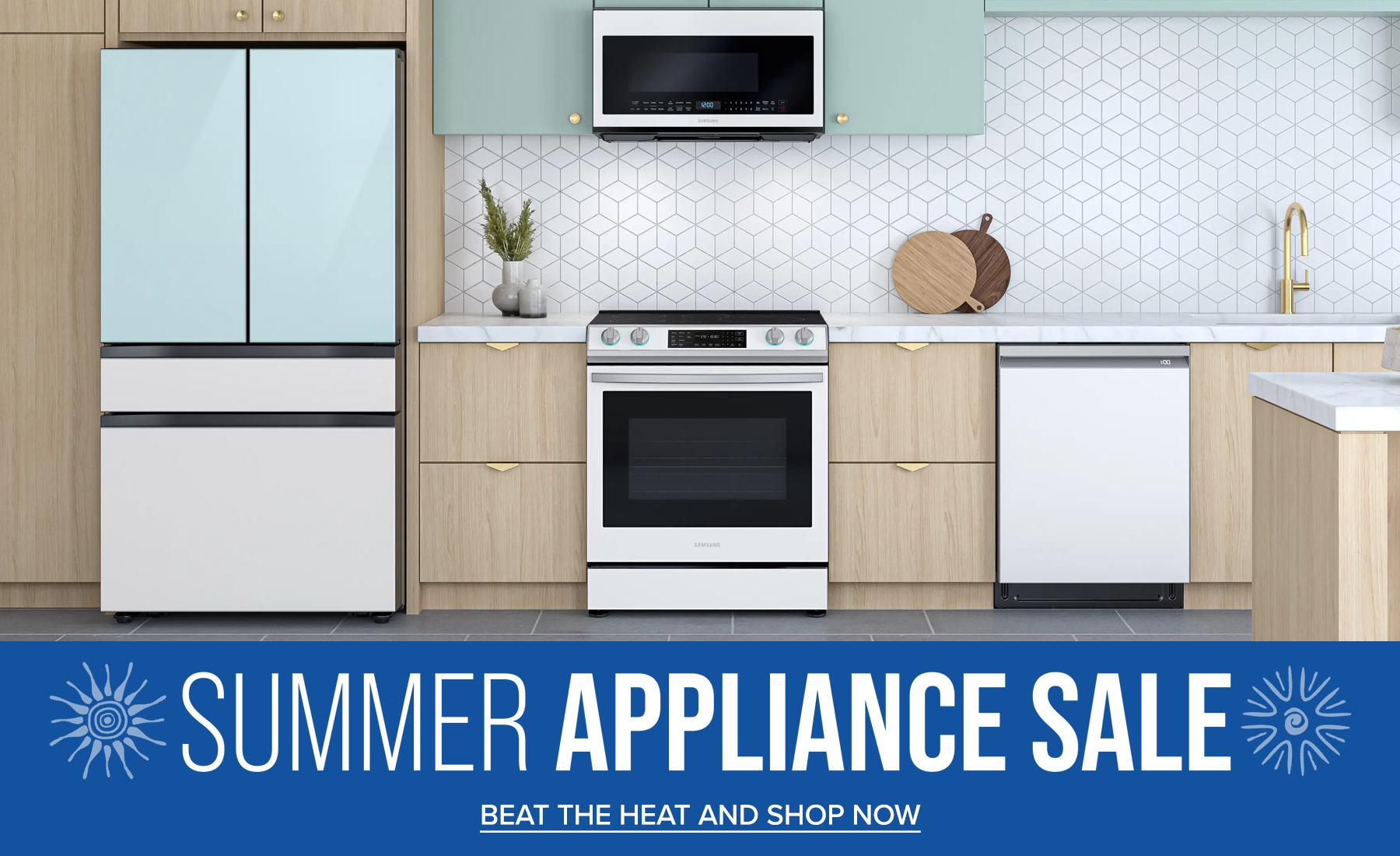 Summer Appliance Sale Continues Header June 2025