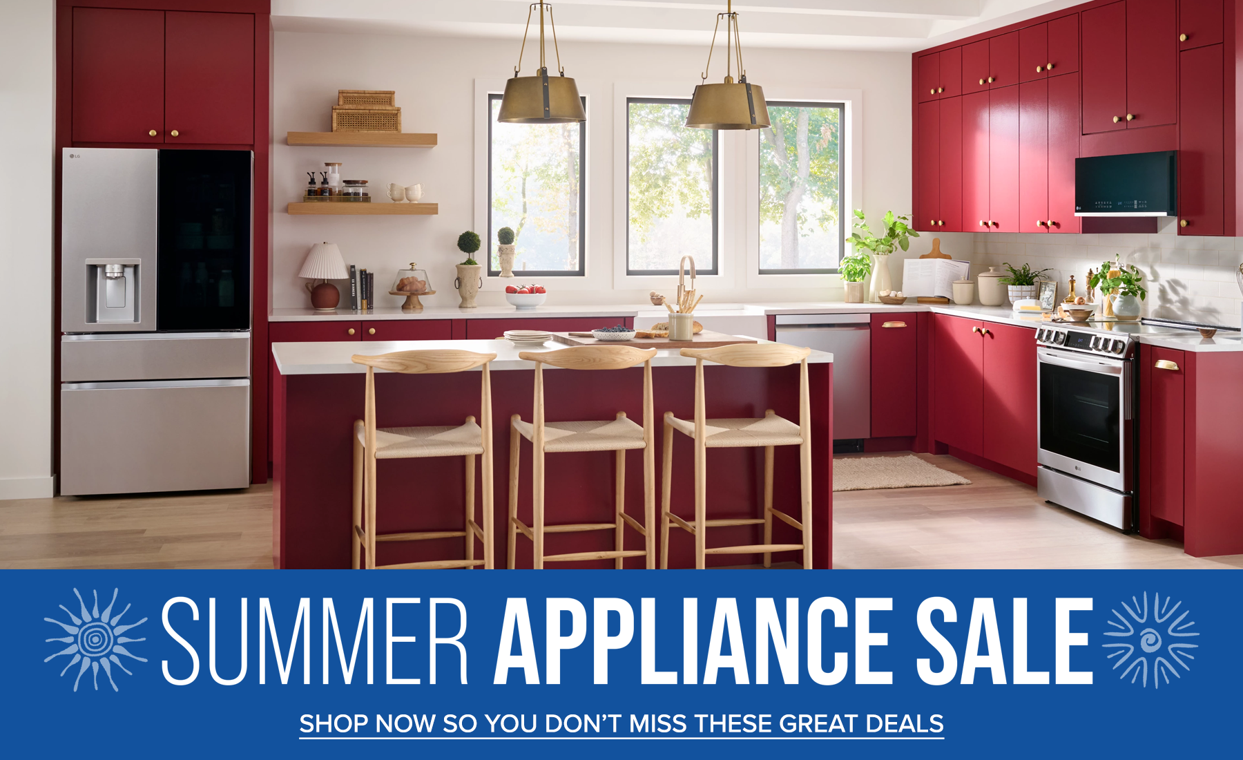 Summer Appliance Sale Ends Header July 2025