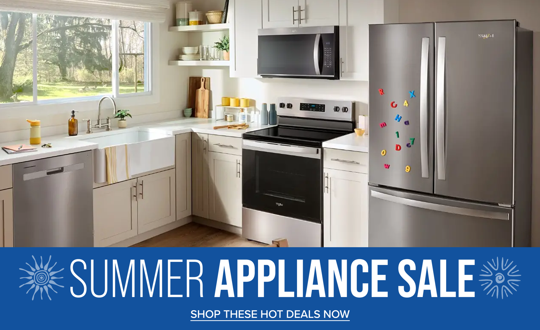 Presidents' Day Sale Appliances Header 2025