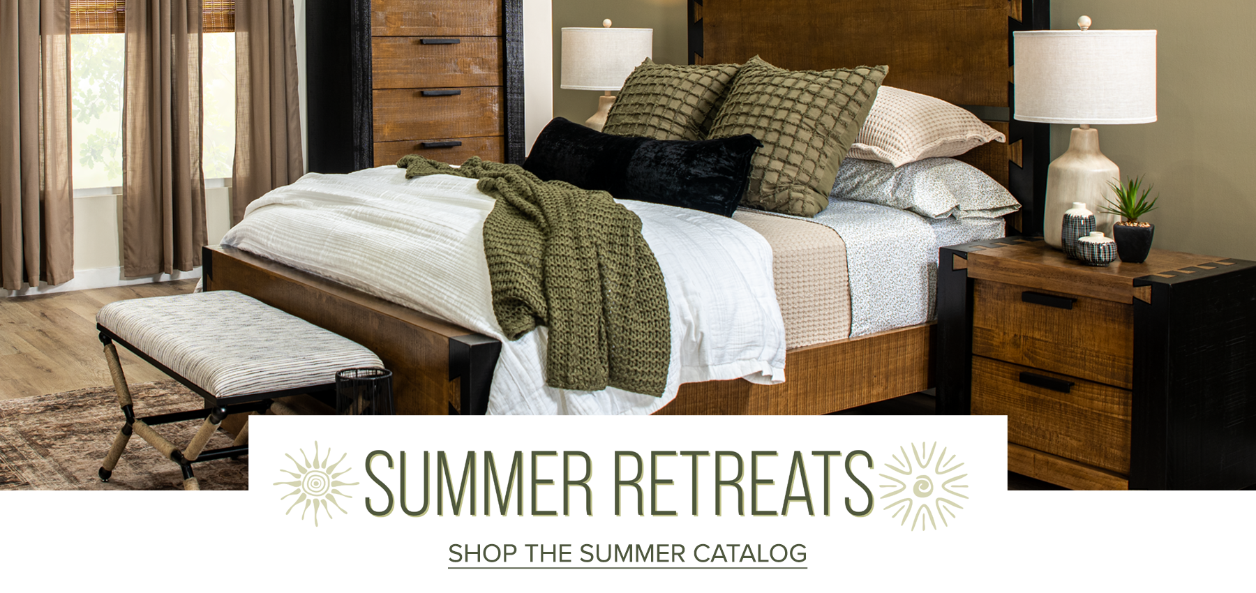 Shop Summer Retreats Catalog Stripe June 2025