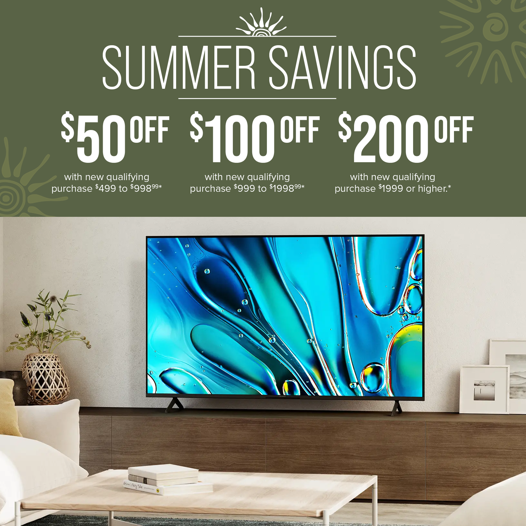 Summer Savings Electronics Header July 2025