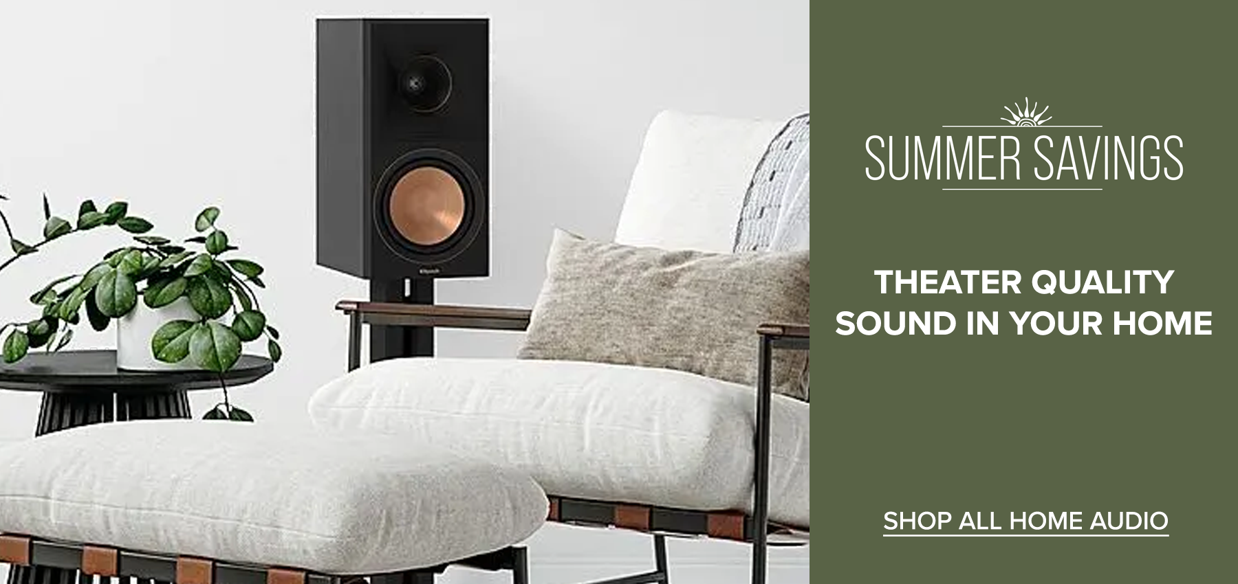 Summer Savings Audio Stripe July 2025