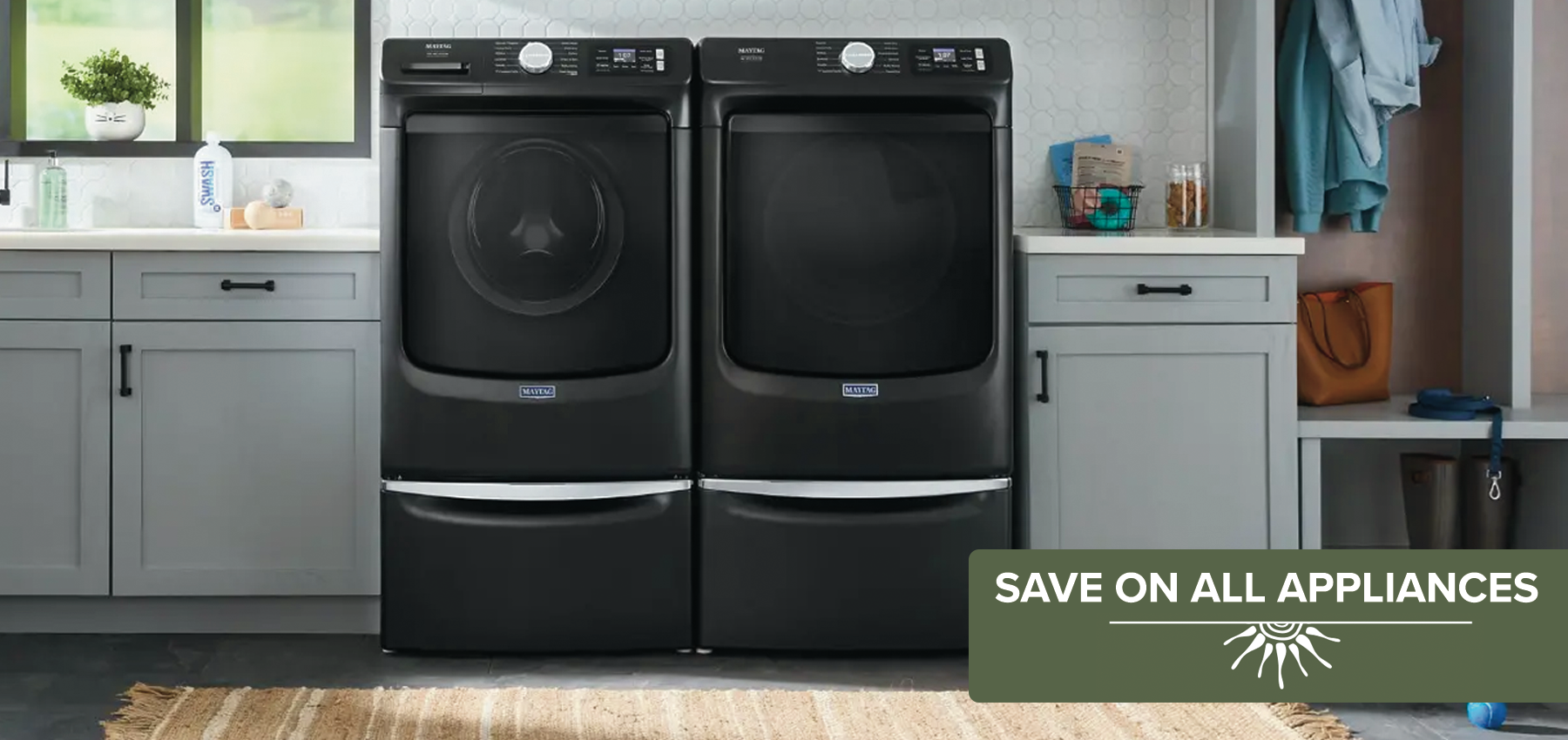 Save on All Appliances Stripe July 2025