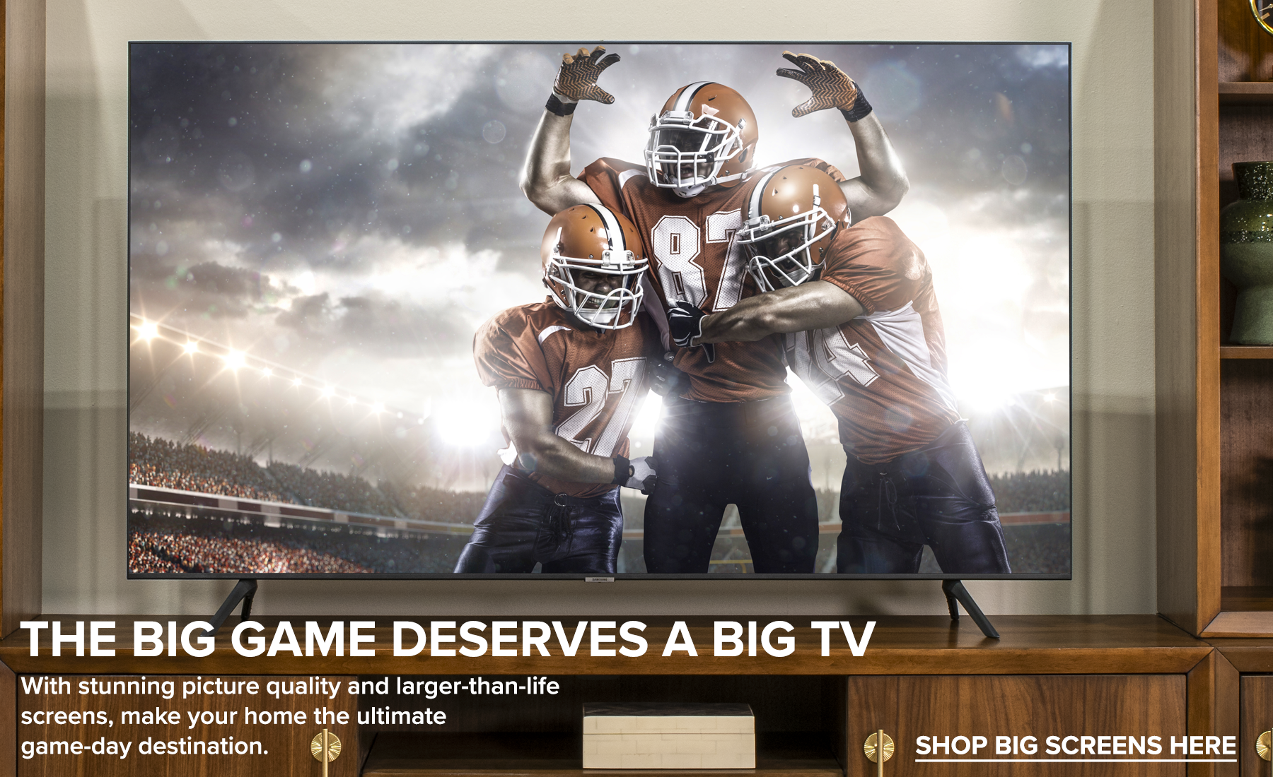 TVs for the Big Game Header 2025