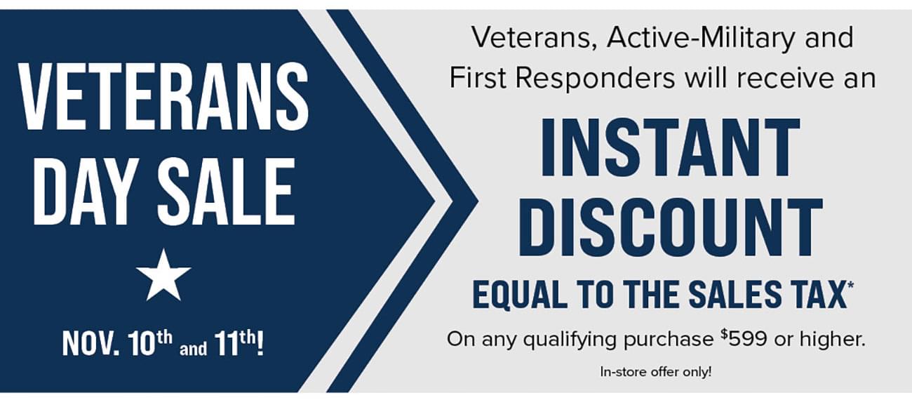 Veterans Day Offer 