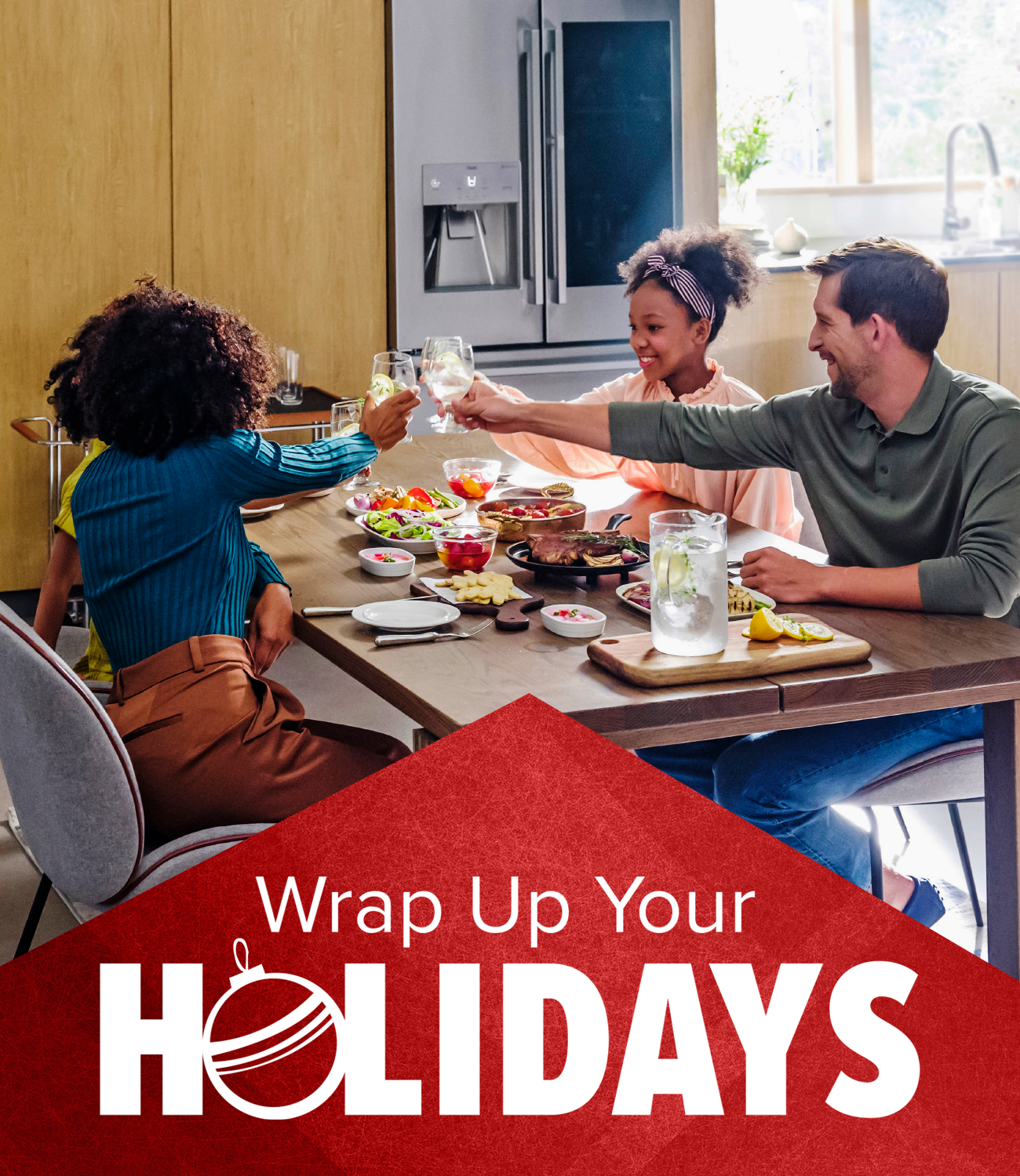 Wrap Up Your Holidays Family Kitchen Header