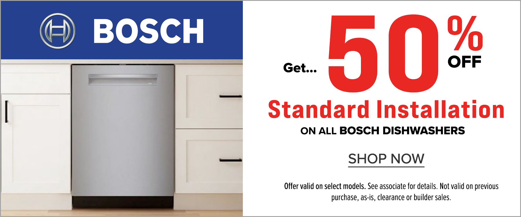 Half Off Installation Bosch Dishwashers Stripe June 2025