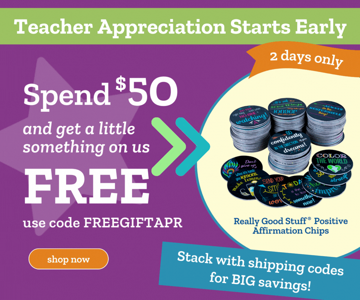 Spend $50 and get a little something on us FREE!