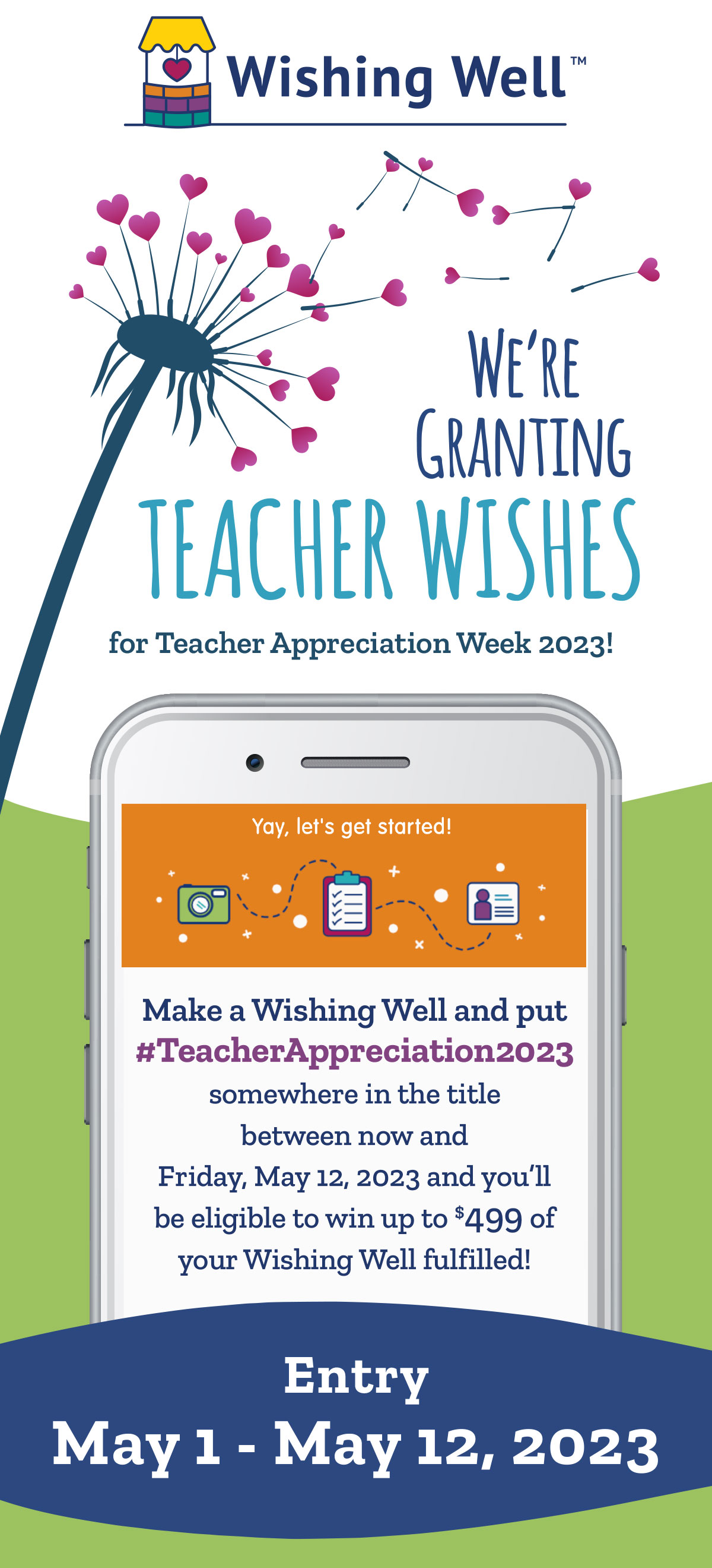 We're Granting Teacher Wishes for Teacher Appreciation Week 2023!