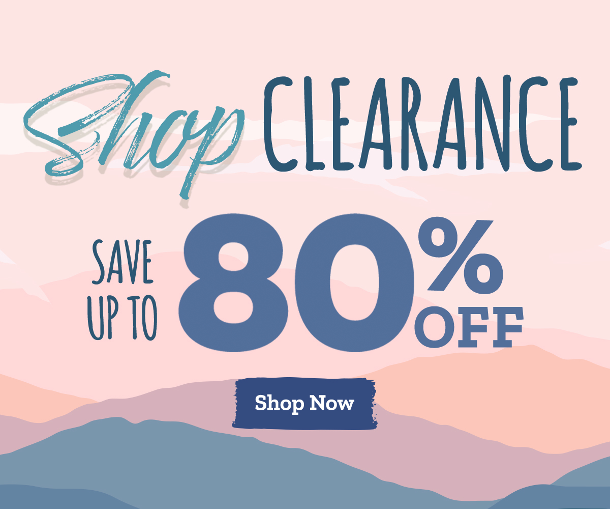 Save up to 80% - shop clearance