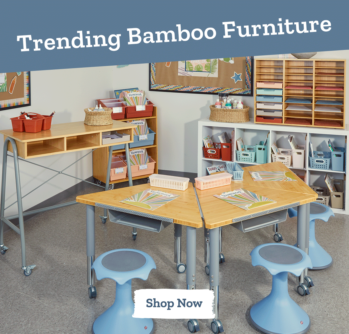 Trending Bamboo Furniture That Adapts to Classroom Needs