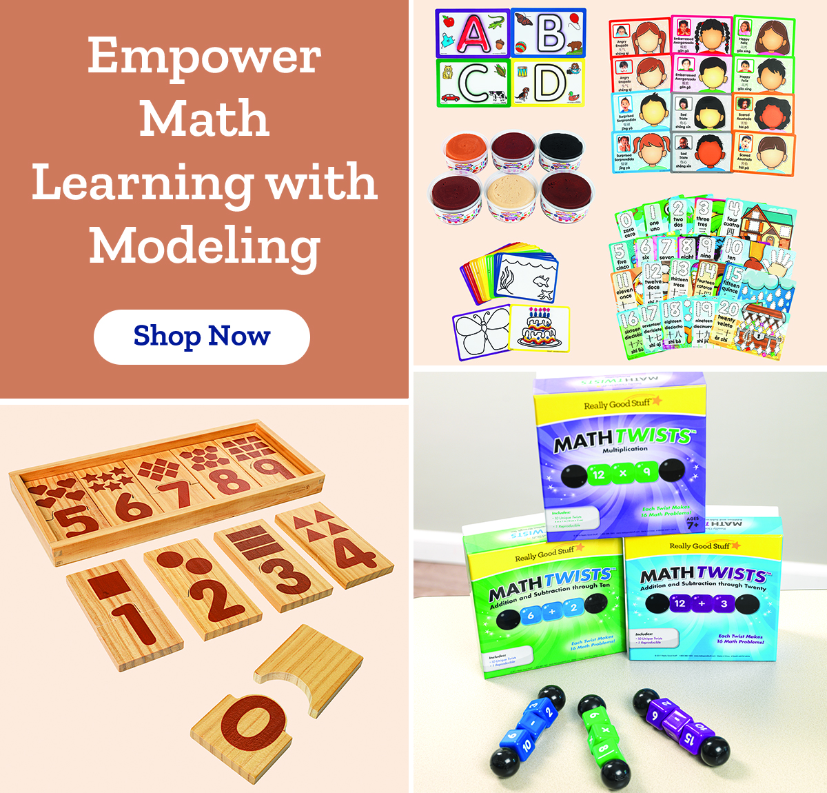 Empower Math Learning with Modeling
