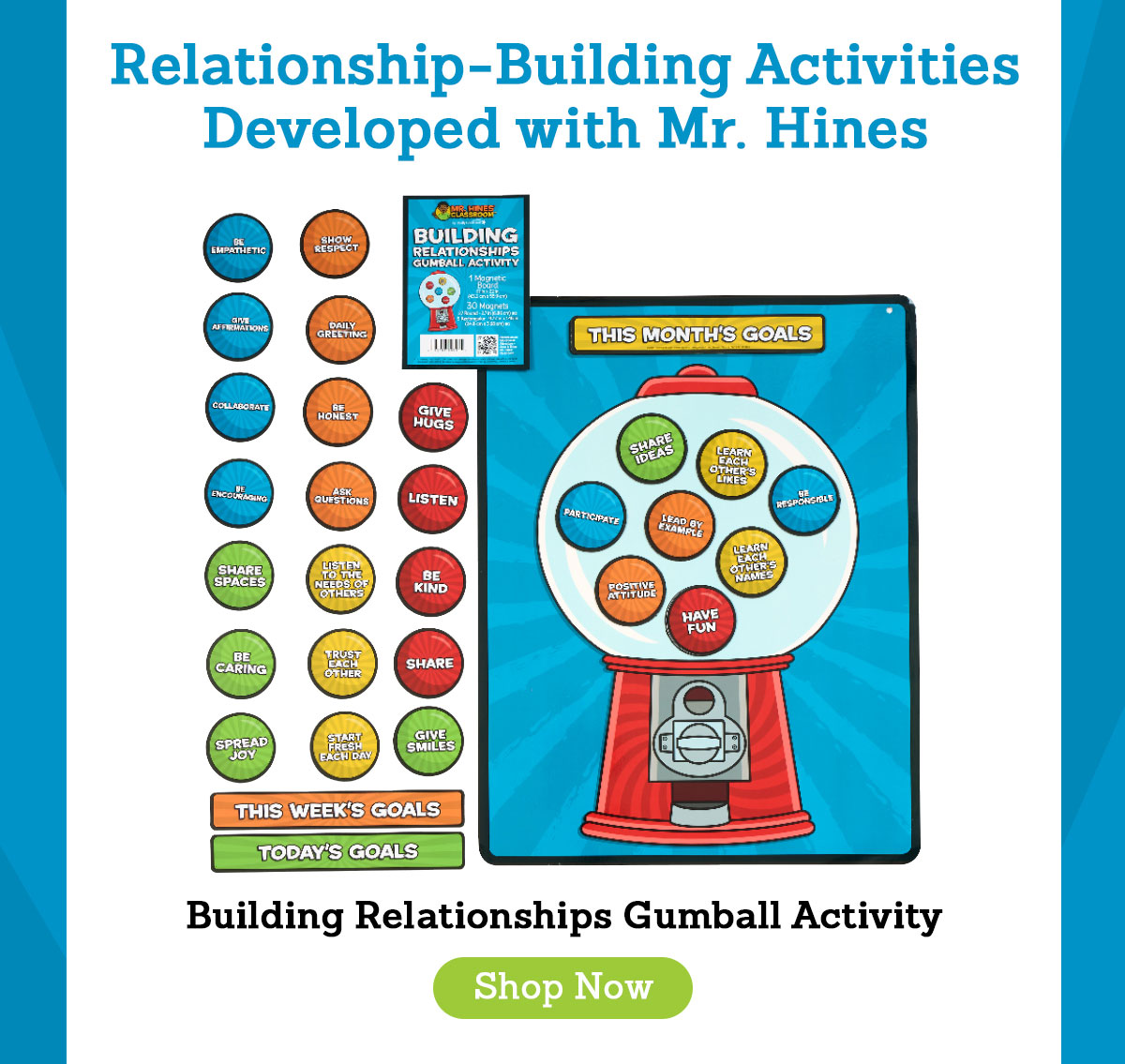 Building Relationships Gumball Activity