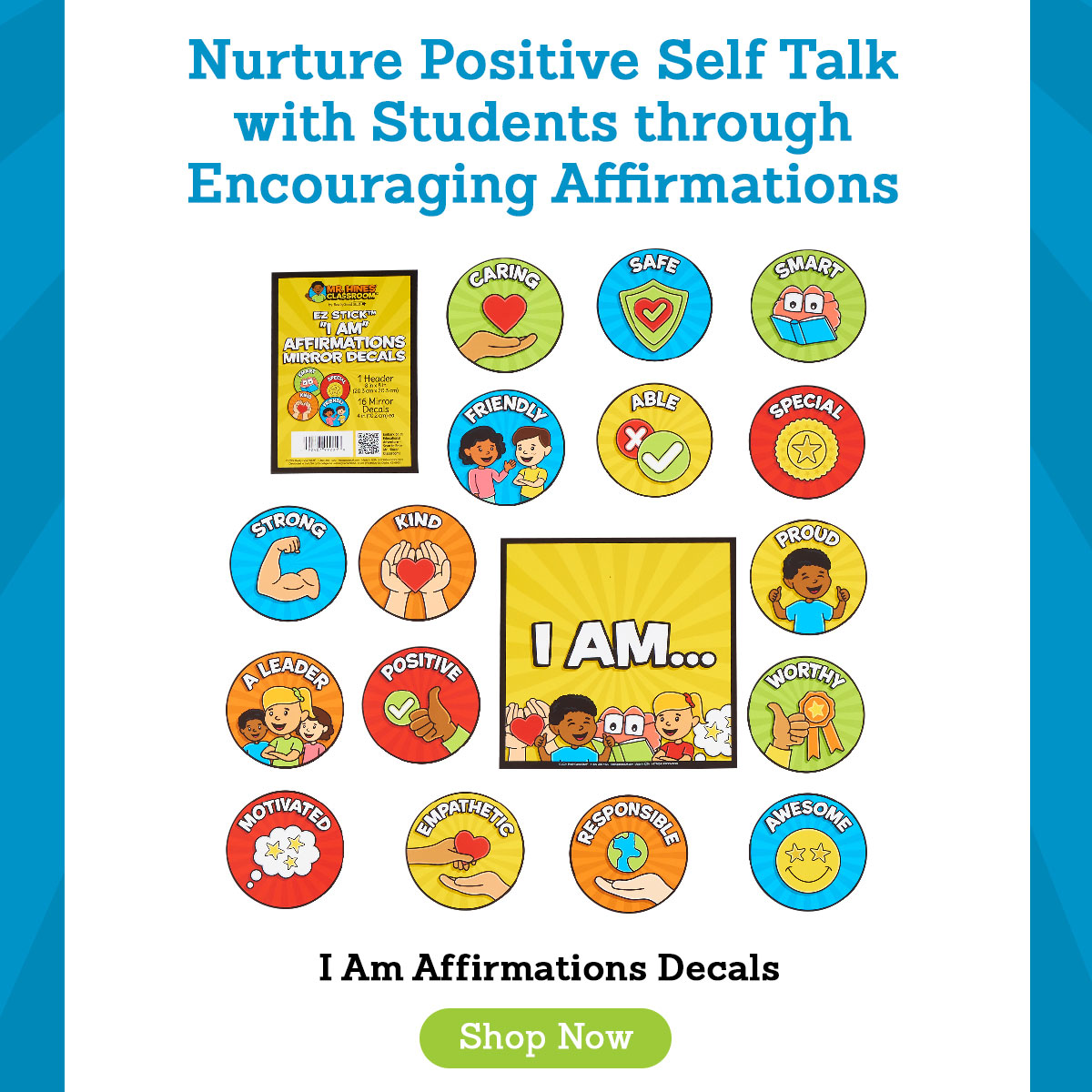 I Am Affirmations Decals