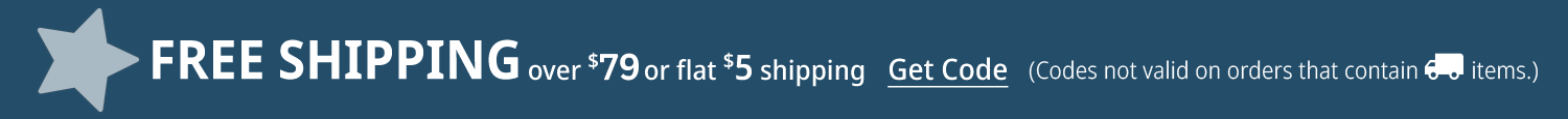 Free Shipping Over $79 or Flat $5 Shipping