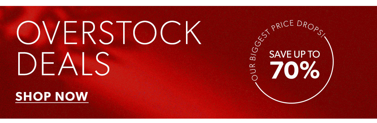 Overstock Deals. Save Up To 70%. Shop Now