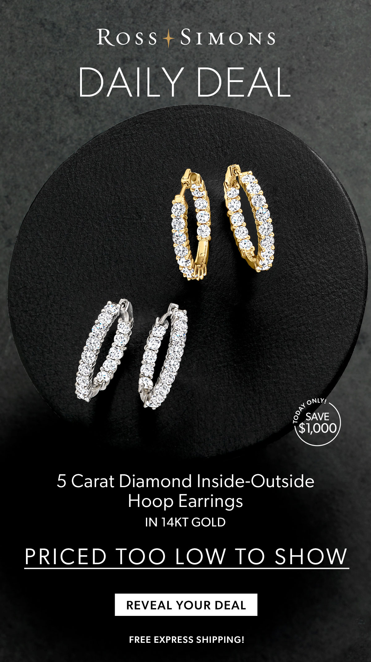 Round Cut Diamond Huggie Earrings  Australian Diamond Network