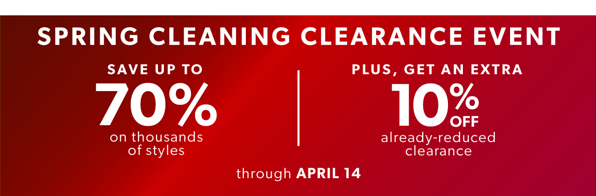 Save Up To 70% on Thousands of Style Plus, Get an Extra 10% Off Already-Reduced Clearance