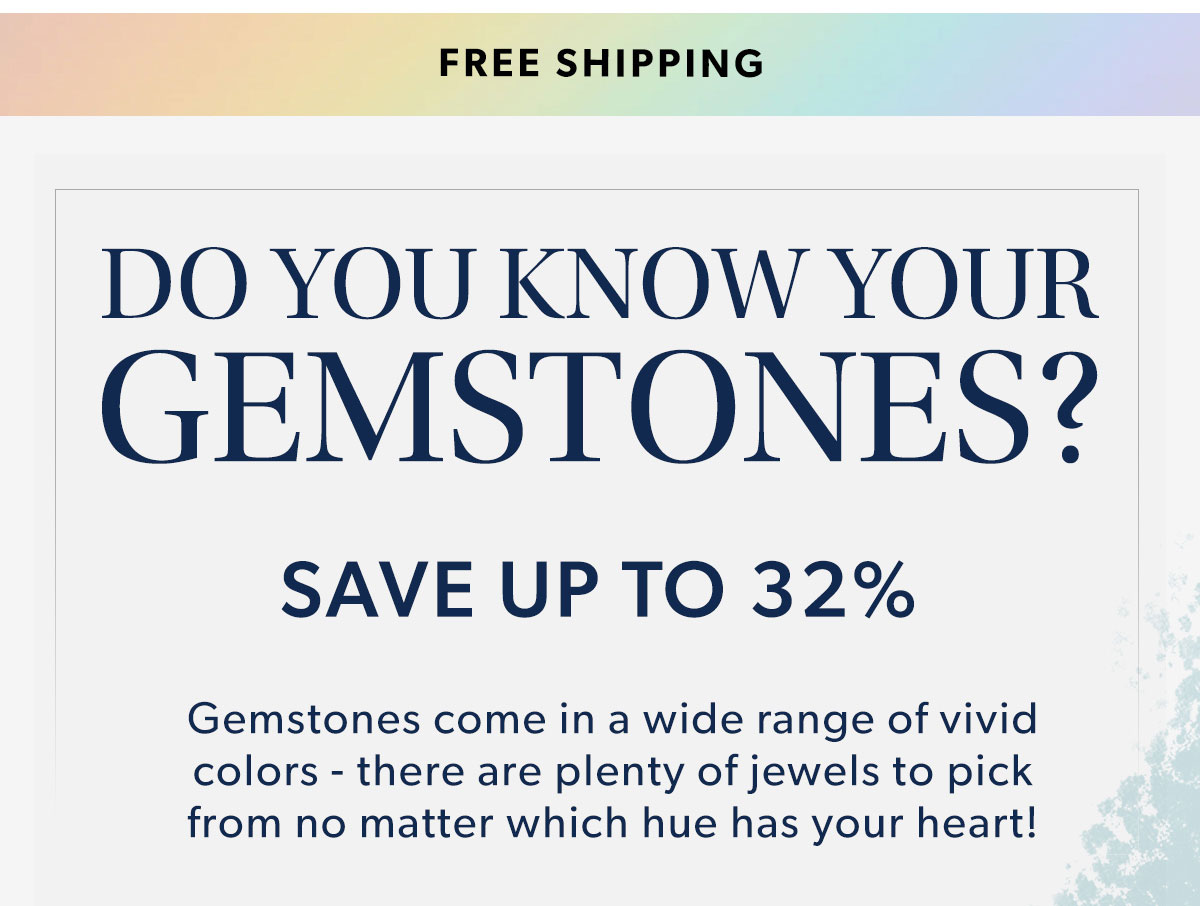 Do you know your Gemstones?