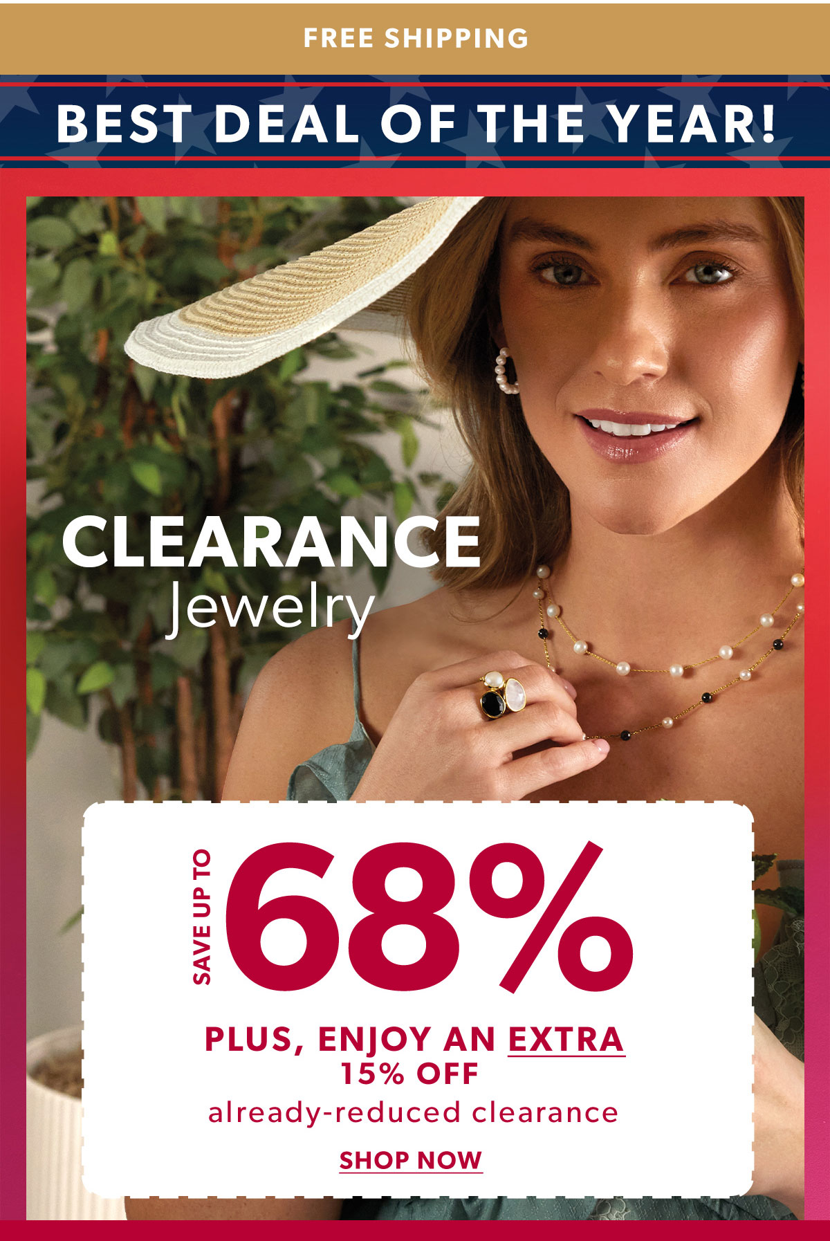 Save Up To 68% Plus, Enjoy an Extra 15% Off Already-Reduced Clearance. Shop Now