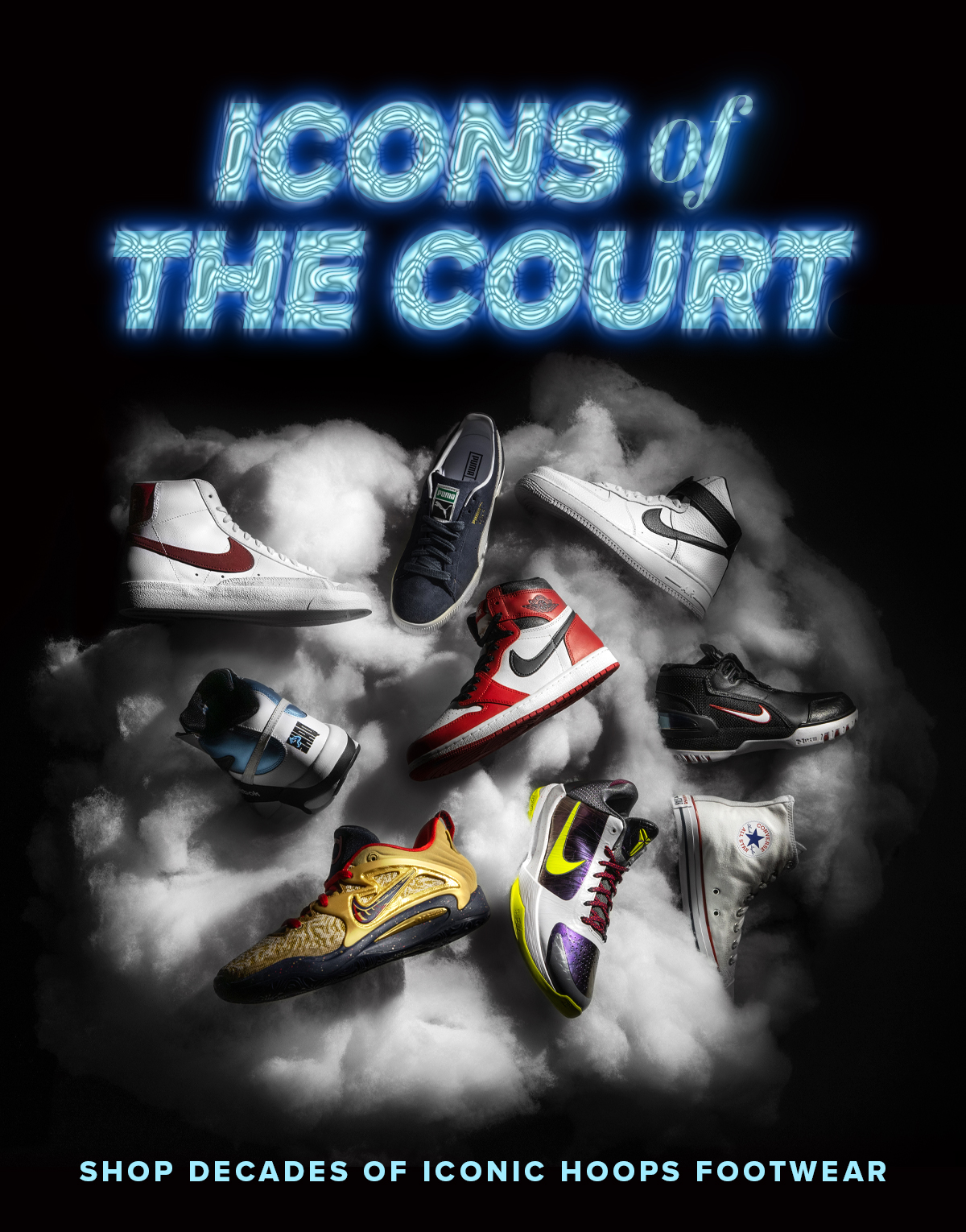 The Evolution Of Basketball Sneakers - Stadium Goods