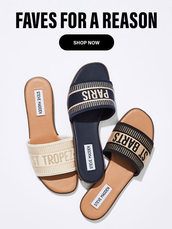 Steve madden best sale reason sandal