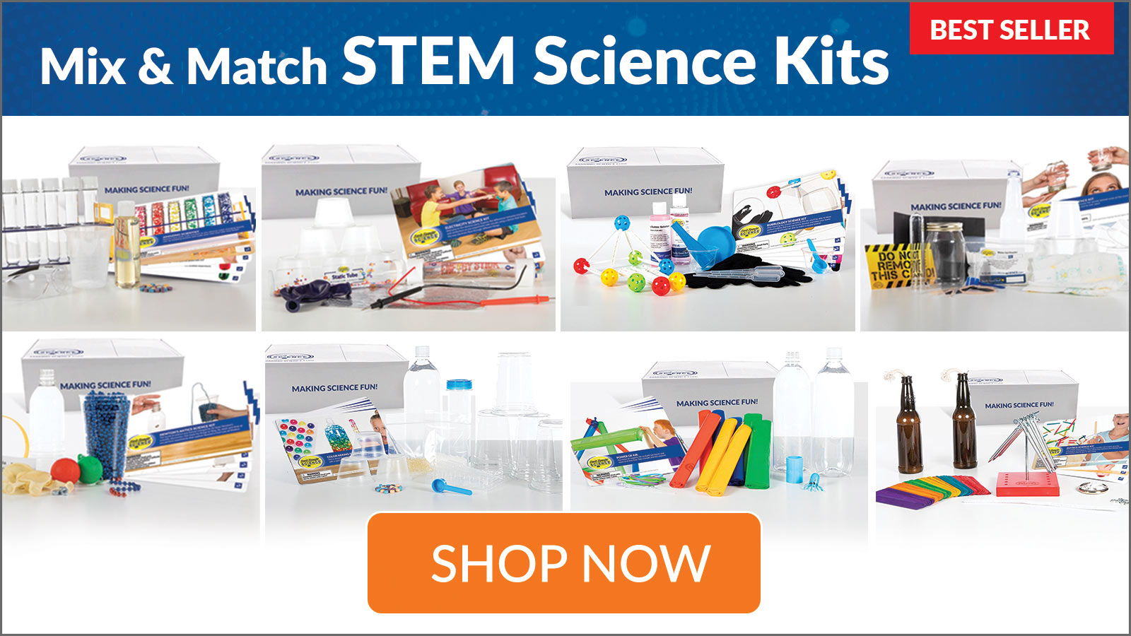 Mix and Match STEM Science Kits