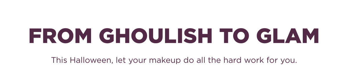 From ghoulish to glam