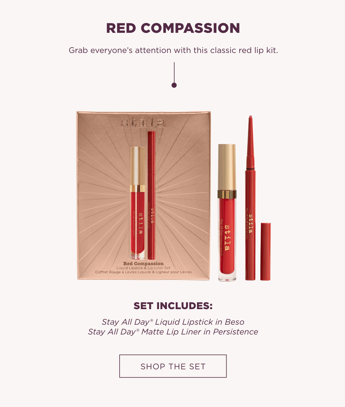 Red Compassion Gift Set | Shop Now