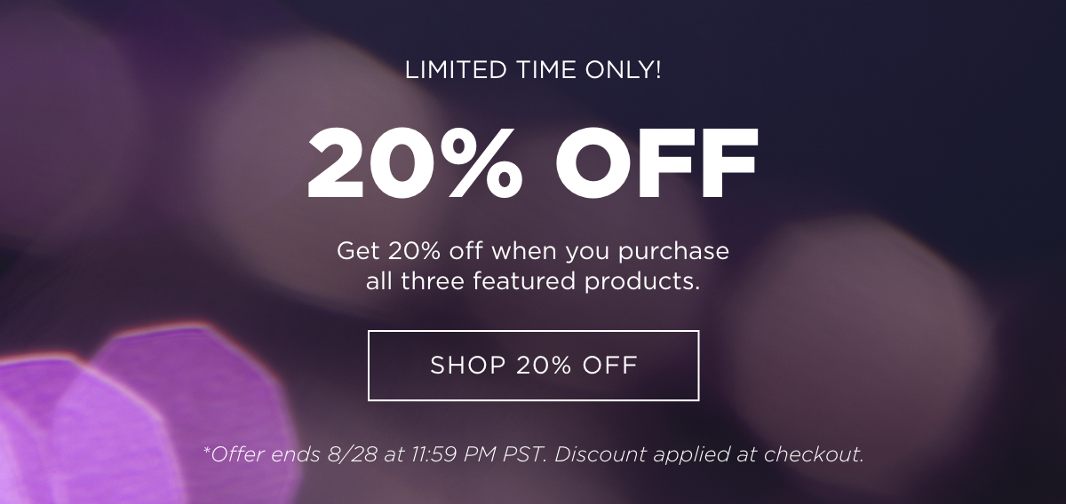 Shop 20% Pff