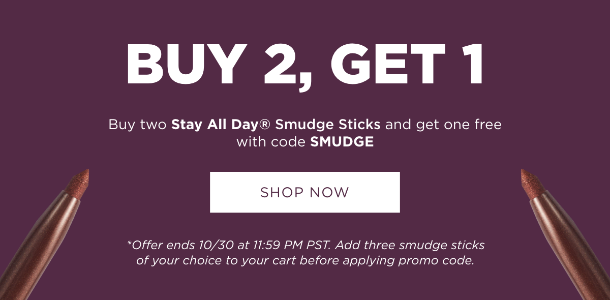 Buy 2 Smudge Sticks and get one free with code SMUDGE