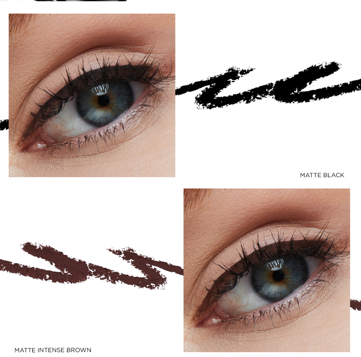 Matte Black & Matte Intense Brown
