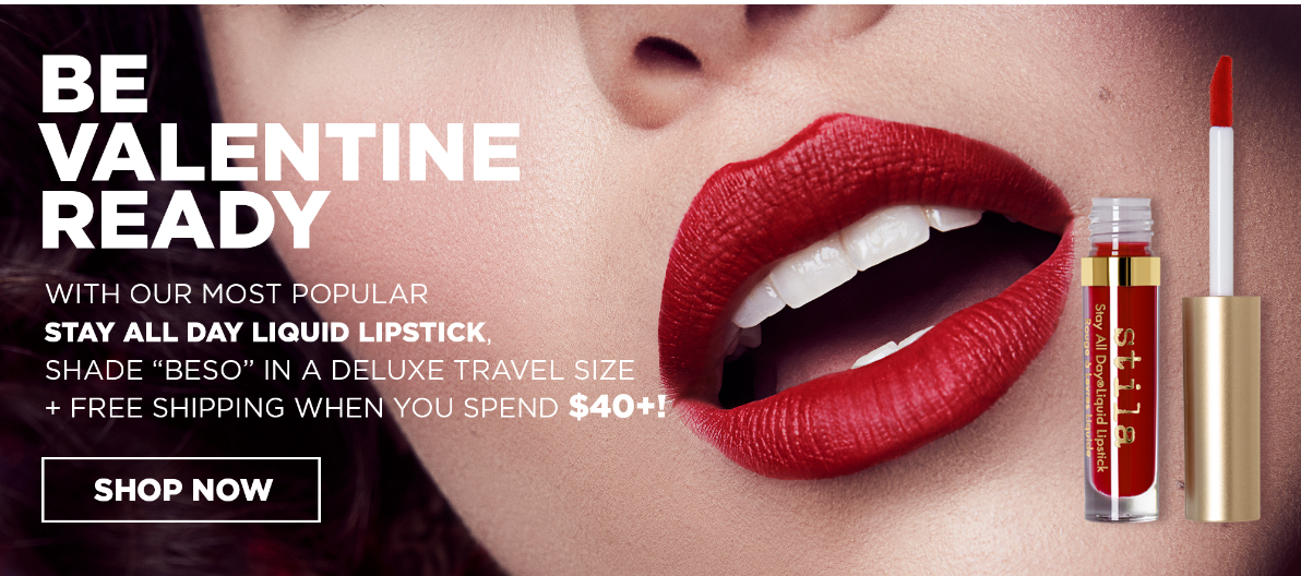 FREE deluxe travel sized Stay All Day Liquid Lipstick in shade 