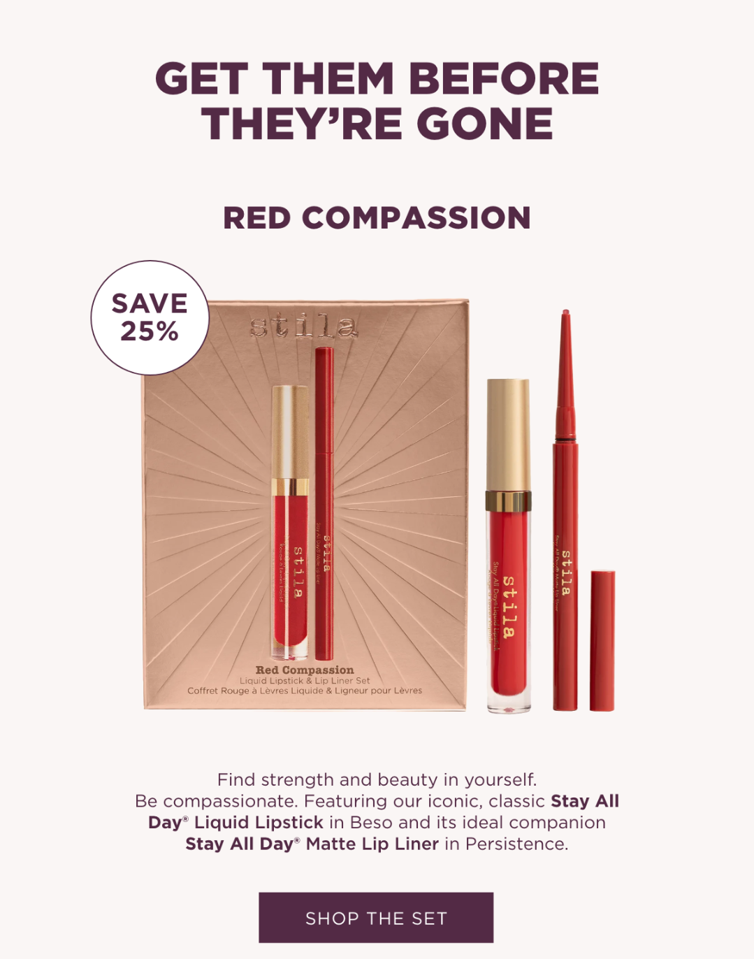 Red Compassion | Save 25% | SHOP THE SET
