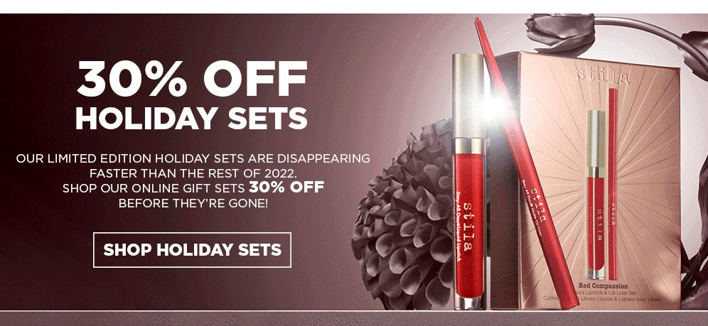 30% off limited edition holiday sets