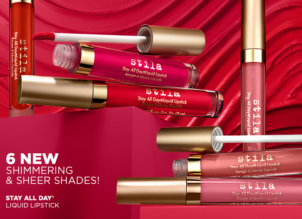 6 new shimmering & sheer shades