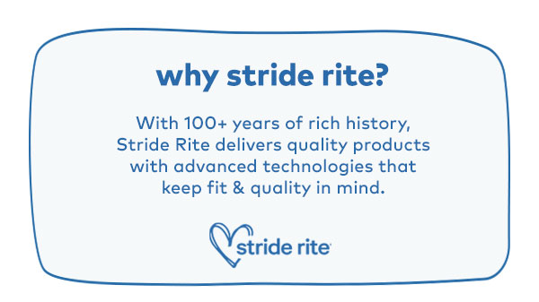 why stride rite?