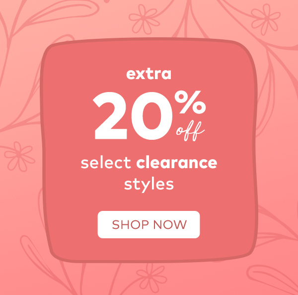 extra 20% off clearance