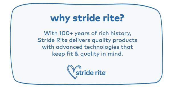 why stride rite?