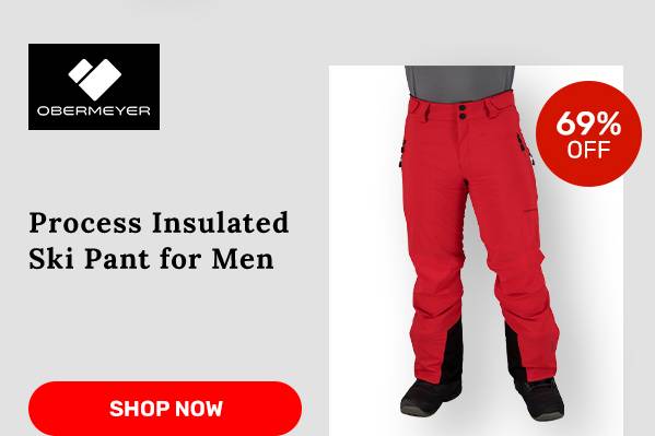 Obermeyer Process Insulated Ski Pant for Men