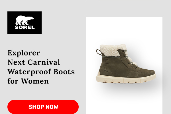 Sorel Explorer Next Carnival Waterproof Boots for Women