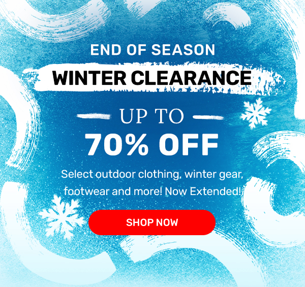 End of Season Winter Clerance | Shop Now