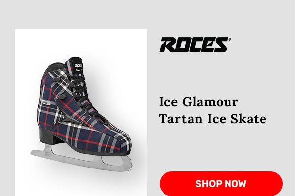 Roces Ice Glamour Tartan Ice Skate | Shop Now