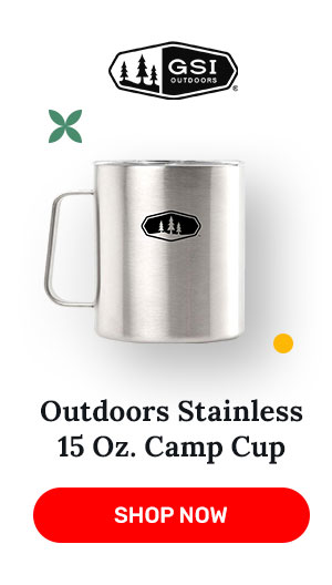 GSI Outdoors Stainless 15 Oz. Camp Cup | Shop Now