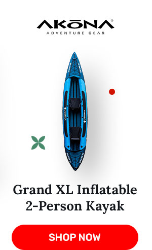 Akona Grand XL Inflatable 2-Person Kayak | Shop Now