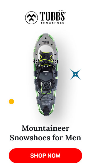 Tubbs Mountaineer Snowshoes for Men | Shop Now