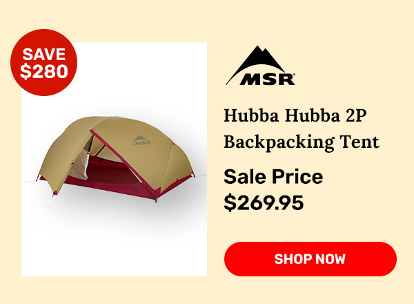 MSR Hubba Hubba 2 Person Backpacking Tent | Shop Now