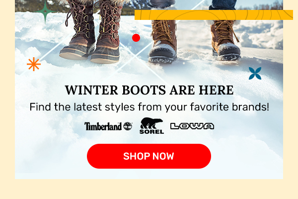 Winter Boots Are Here | Shop Now