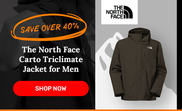 The North Face Carto Triclimate Jacket for Men