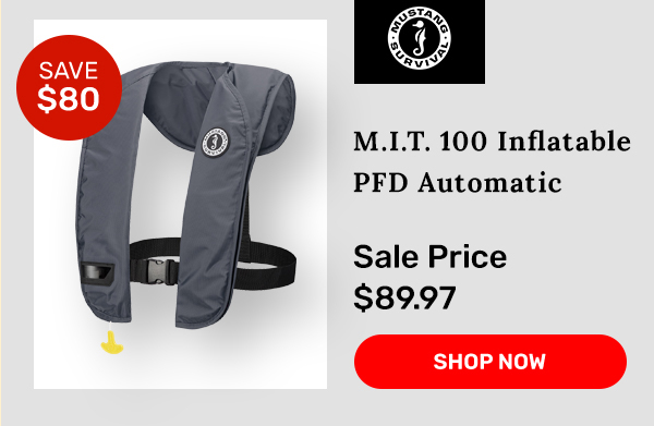 MIT 100 Inflatable PFD Automatic | Shop Now